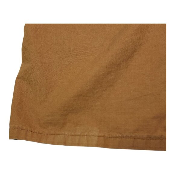 Wrangler Men Brown Workwear Shorts Size 44 Cotton Brown Stains on Front Back Leg - Picture 7 of 12